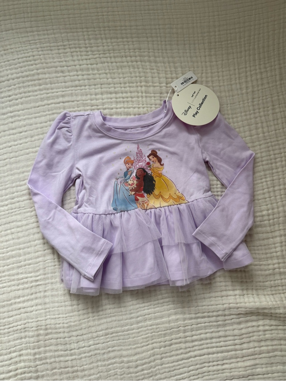Little sleepies peplum top